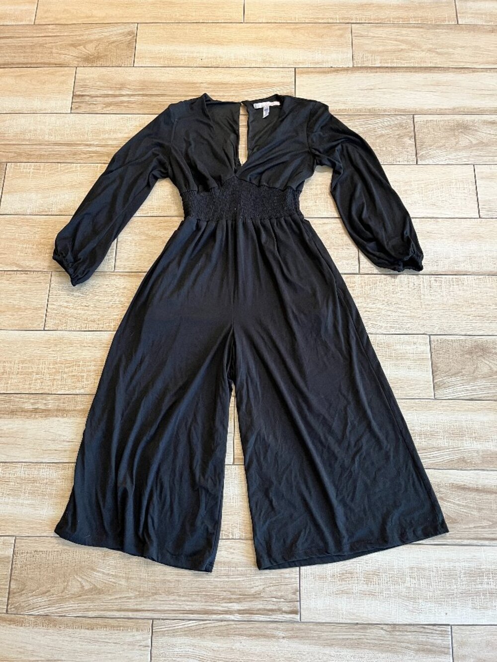 Womens Hutch Black Capri Jumpsuit - S